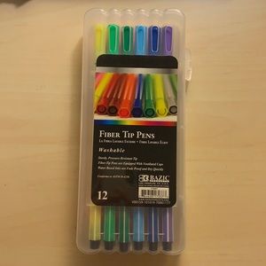 ❤️3 for $15 BAZIC Fiber Tip Pens (12 ct)❤️